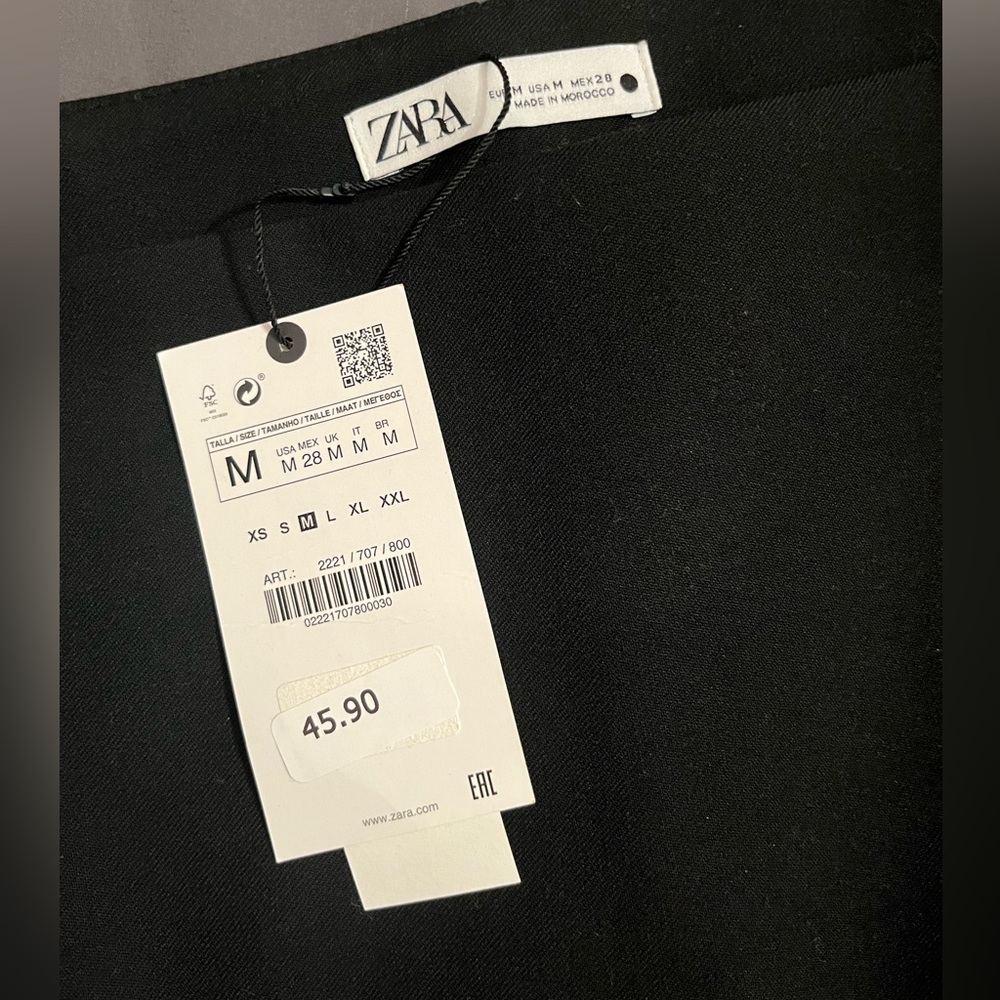 Zara Black Skirt